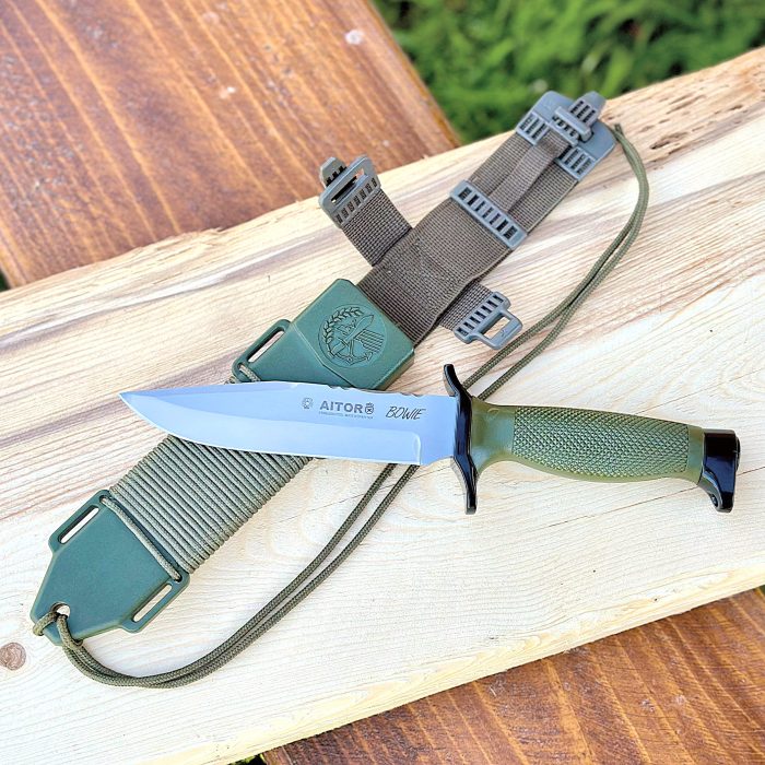 Nož, Lovački, Bowie JR, Maslinasti, Aitor Aitor Bowie JR, Maslinasti - Slika 1