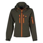 Jakna, Lovačka, SOFTSHELL U-TEX, Maslinasto Narančasta, Univers