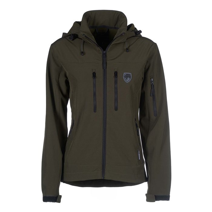 Jakna, Ženska, Lovačka, SOFTSHELL U-TEX, Maslinasta, Univers Jakna, Ženska, Lovačka, SOFTSHELL U-TEX, Maslinasta, Univers - Slika 1