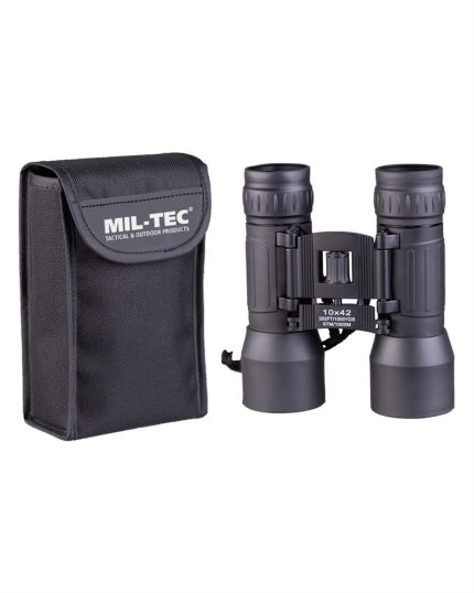 DALEKOZOR SKLOPIVI 10X42 CRNI MIL-TEC