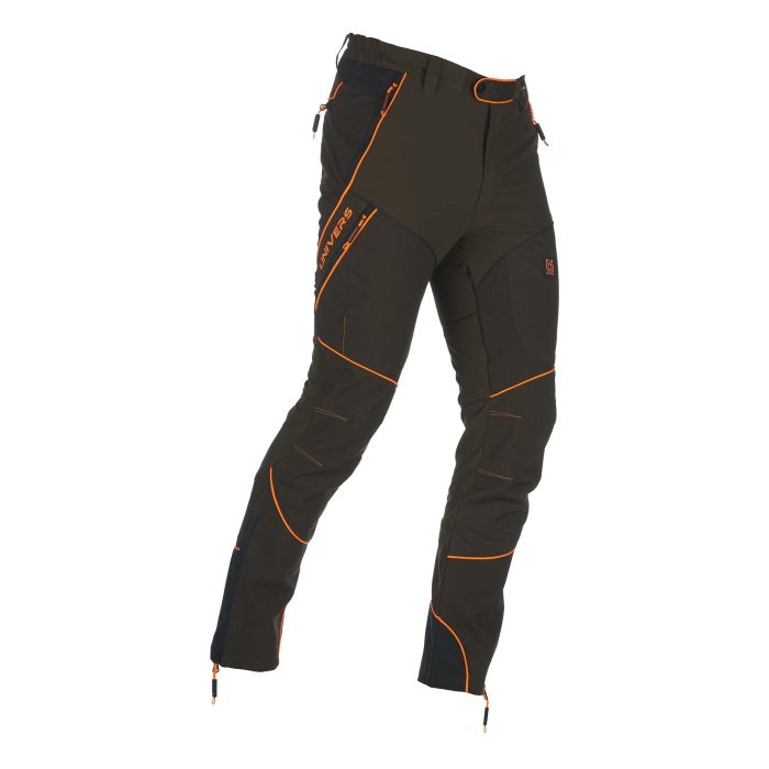 Hlače Lovačke Maslinasto Narančaste CAMPIGLIO 4-WAY STRETCH Univers - Slika 2