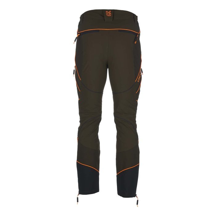 Hlače Lovačke Maslinasto Narančaste CAMPIGLIO 4-WAY STRETCH Univers - Slika 6