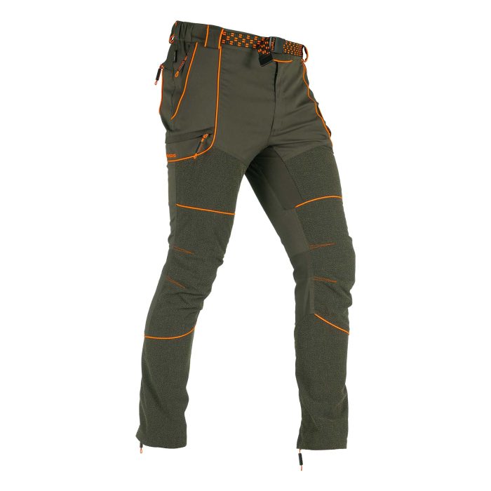 Hlače Lovačke Maslinasto Narančaste PERFORMTEX CORDURA Univers - Slika 2