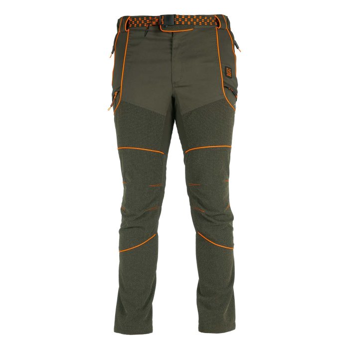 Hlače Lovačke Maslinasto Narančaste PERFORMTEX CORDURA Univers - Slika 3