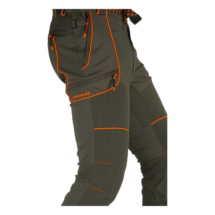 Hlače Lovačke Maslinasto Narančaste PERFORMTEX CORDURA Univers - Slika 6
