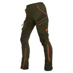 Hlače Lovačke Ženske Alpi Stretch Narančasto Maslinaste Univers - Slika 6