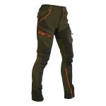 Hlače Lovačke Ženske Alpi Stretch Narančasto Maslinaste Univers