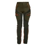 Hlače Lovačke Ženske Alpi Stretch Narančasto Maslinaste Univers - Slika 2