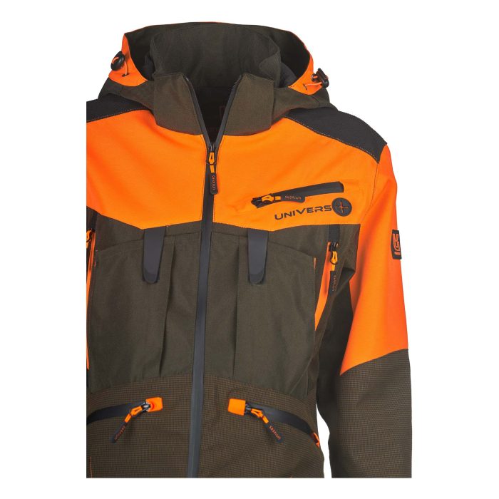 Jakna Lovačka Ženska Ibex Narančasta Univers - Slika 5