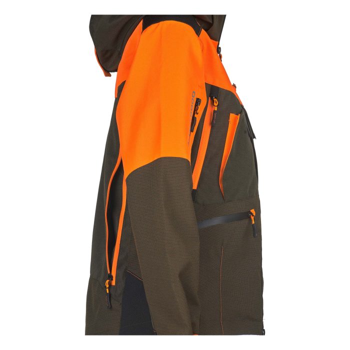 Jakna Lovačka Ženska Ibex Narančasta Univers - Slika 6