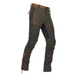 Hlače Lovačke 4-WAY KEVLAR® Maslinasto Narančaste Univers - Slika 2