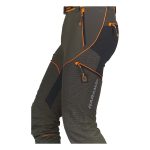 Hlače Lovačke 4-WAY KEVLAR® Maslinasto Narančaste Univers - Slika 5