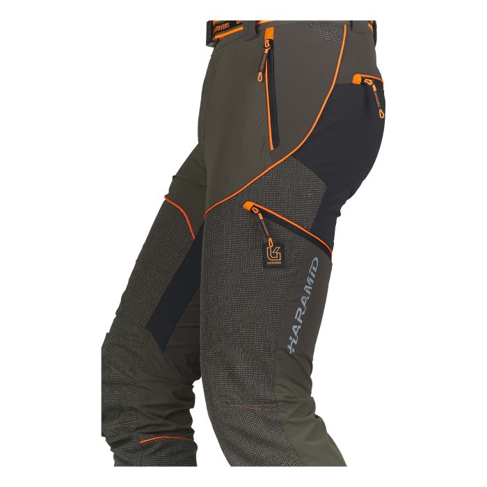 Hlače Lovačke 4-WAY KEVLAR® Maslinasto Narančaste Univers,6 Hlače Lovačke 4-WAY KEVLAR® Maslinasto Narančaste Univers - Slika 5