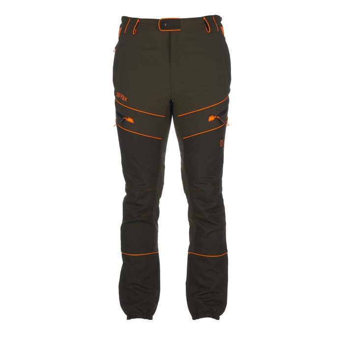 Hlače Lovačke MARILLEVA Maslinasto Narančaste Univers - Slika 3