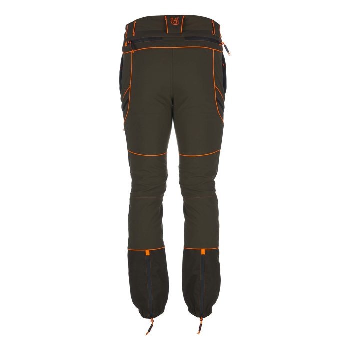 Hlače Lovačke MARILLEVA Maslinasto Narančaste Univers - Slika 4