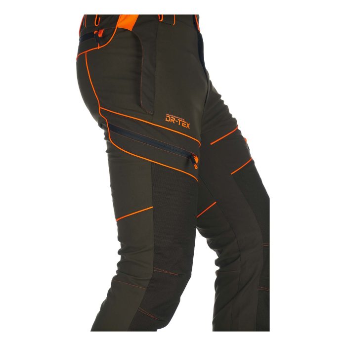 Hlače Lovačke MARILLEVA Maslinasto Narančaste Univers - Slika 6