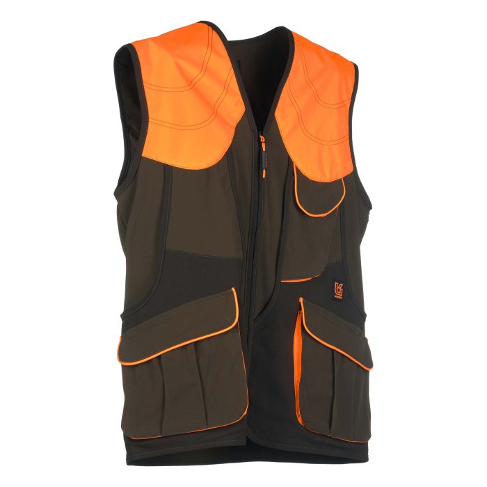 Prsluk Lovački Hare Lepre Narančasti Univers - Slika 2