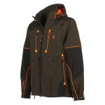 Lovačka jakna ALPI U-TEX je vodootporna lovačka jakna 2-u-1 dizajnirana za maksimalnu prilagodljivost i zaštitu.